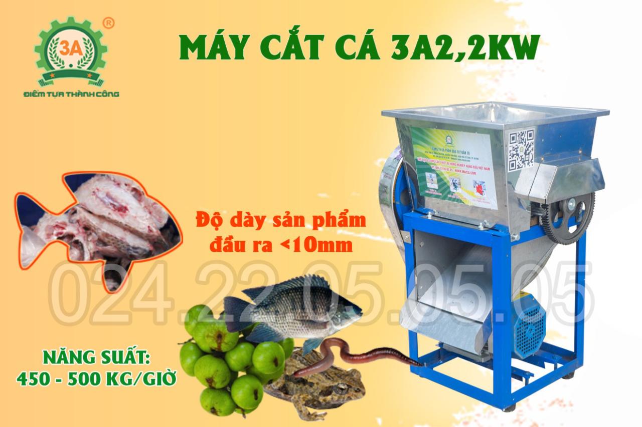 Máy cắt cá 3A2,2Kw