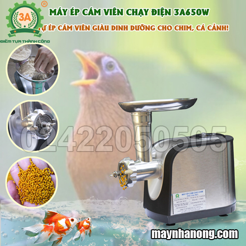 Máy đùn cám hạt cho chim