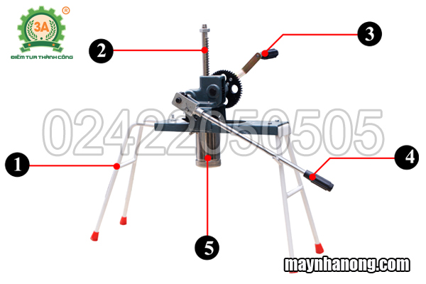 cấu tạo máy làm bún sợi tươi