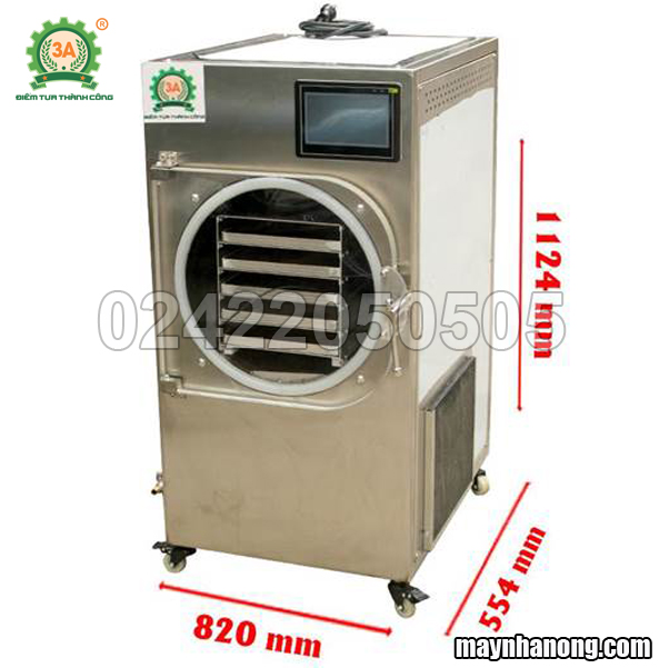 Máy sấy thăng hoa tổ yến 3A5Kg/mẻ