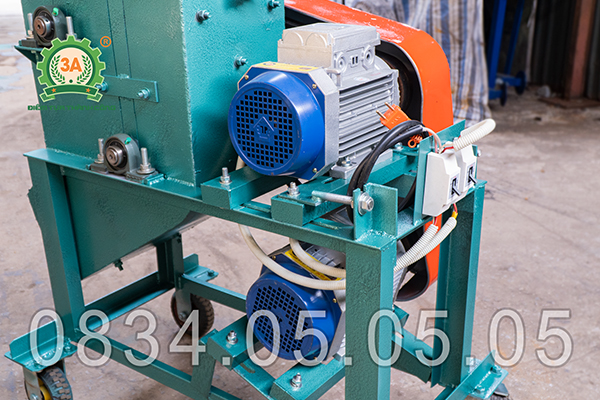 Máy nghiền đất 2 tầng