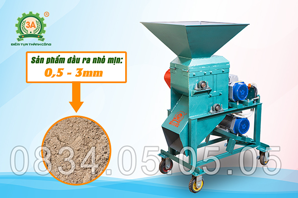 Máy nghiền đất 2 tầng