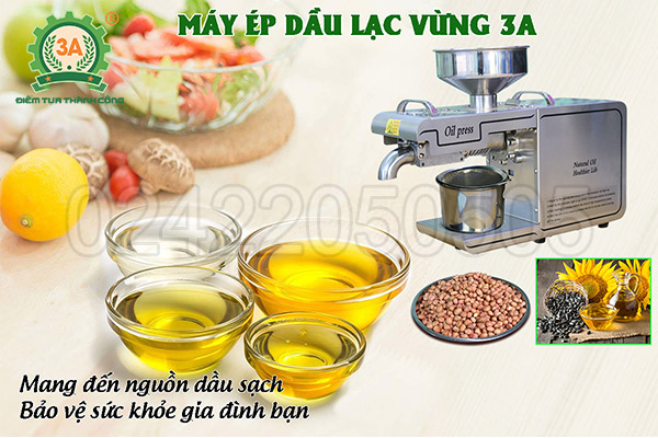 Với máy ép dầu gia đình, người dùng chủ động lựa chọn từng loại hạt,