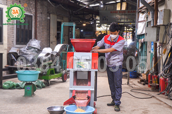 Máy vỡ ngô mảnh đa năng 3A4kW 380V - Năng suất tới 4 tấn/giờ