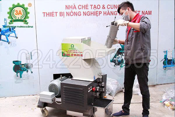 máy băm nhựa