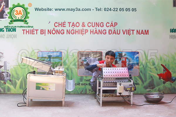 máy đập dập vỏ trứng gà