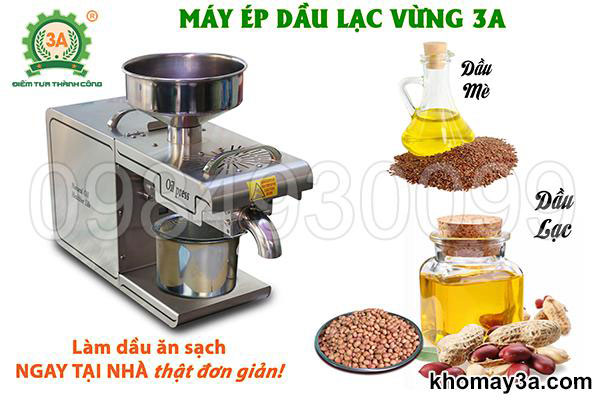 máy ép dầu lạc