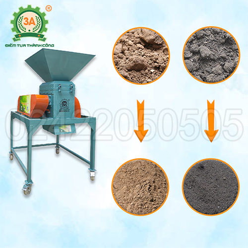 máy nghiền đất