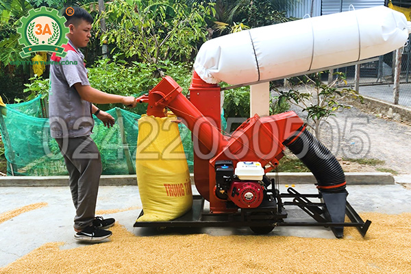 Máy hút thóc đóng bao