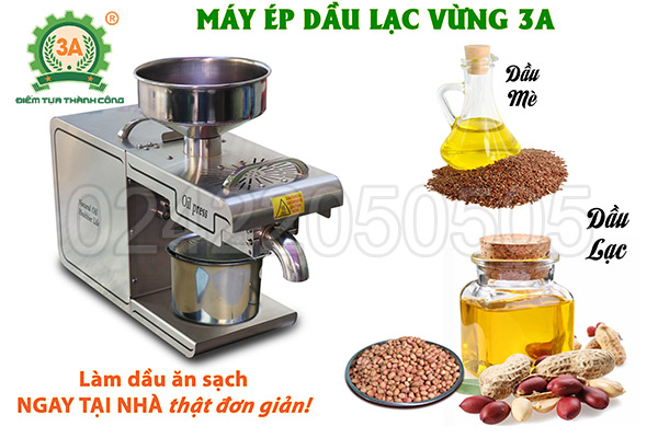 Bí Quyết Ép Dầu Nguyên Chất Bằng Máy Ép Dầu Thực Vật