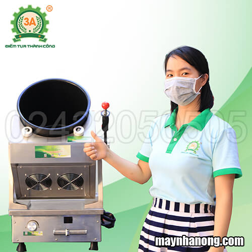 máy rang cơm tự động