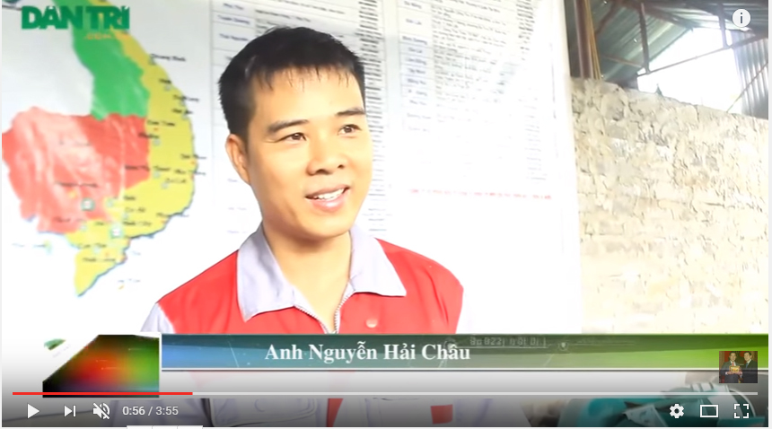 Kỹ sư ”hai lúa” trên Báo Dân Trí