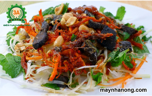 Cách làm nộm đu đủ bò khô hấp dẫn