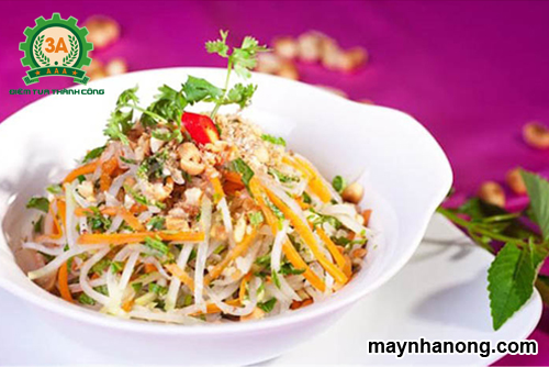 Cách làm nộm su hào cà rốt