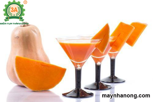 Cách làm sữa bí đỏ