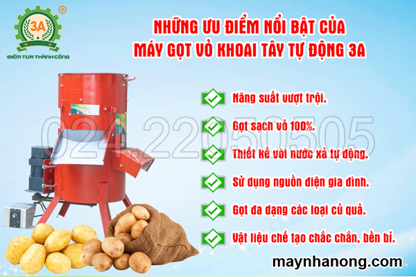Địa chỉ bán Máy gọt vỏ khoai môn chuyên dụng uy tín