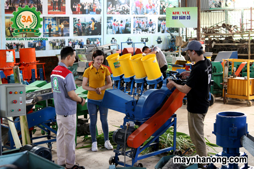 Nguyễn Hải Châu nhà sáng chế cùng đồng hành trong chương trình nông dân khởi nghiệp