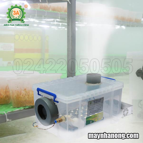 Thiết bị phun sương tạo ẩm phòng trồng đông trùng hạ thảo 3A510W