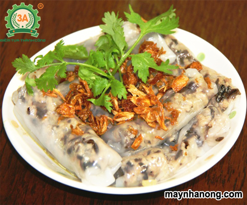 Cách làm bánh cuốn nhân thịt