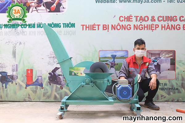 máy băm cỏ cây mía