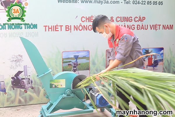 Máy băm cây mía