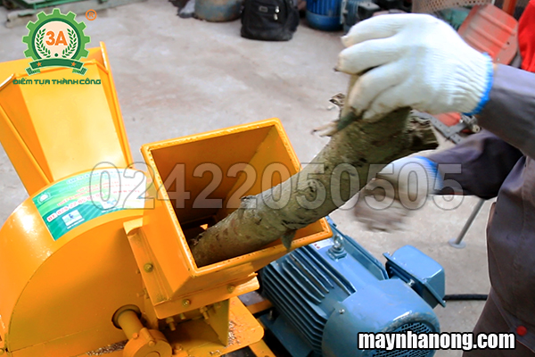 Cửa băm gỗ của máy băm dăm gỗ, xơ dừa 3A15Kw