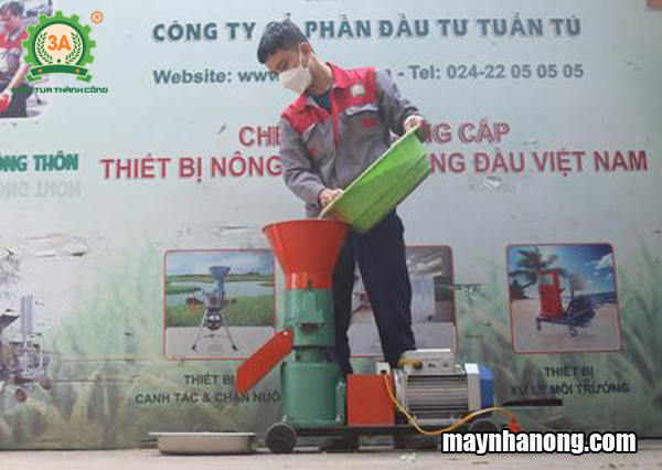 Máy ép cám viên cho thỏ 2