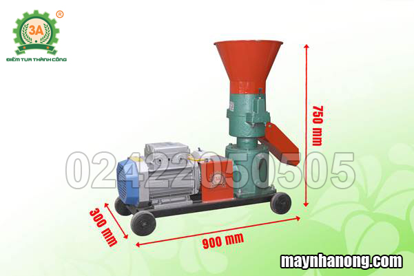 Máy ép cám viên cho thỏ 5