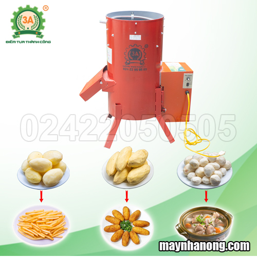 Máy gọt vỏ khoai tây