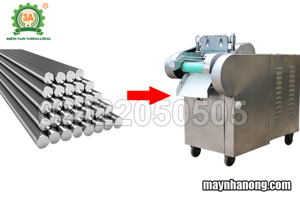 Máy thái rau, củ, quả đa năng 3A1,5Kw (loại băng tải)