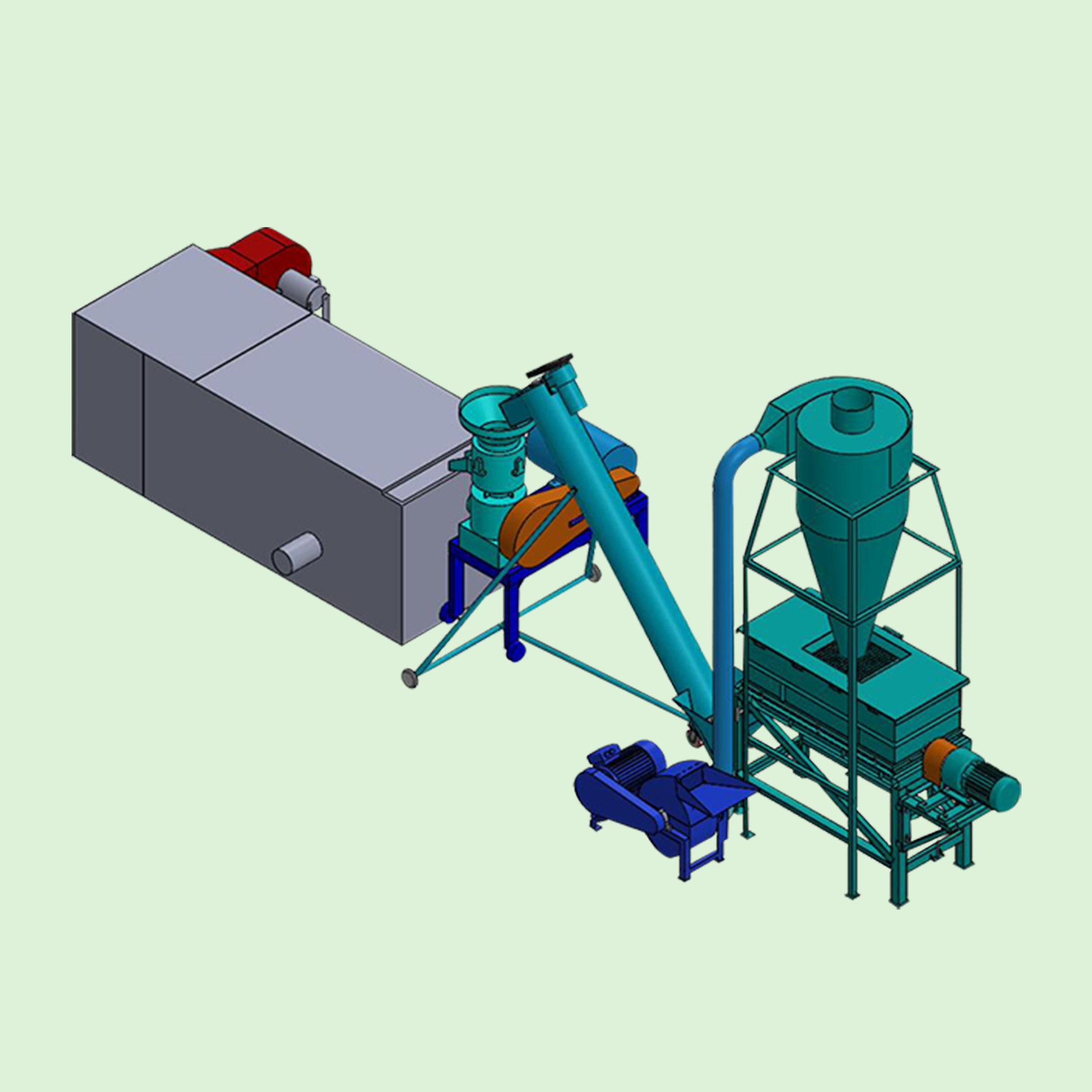 Dây chuyền ép viên