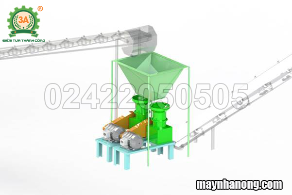 Dây chuyền sản xuất phân bón 3a