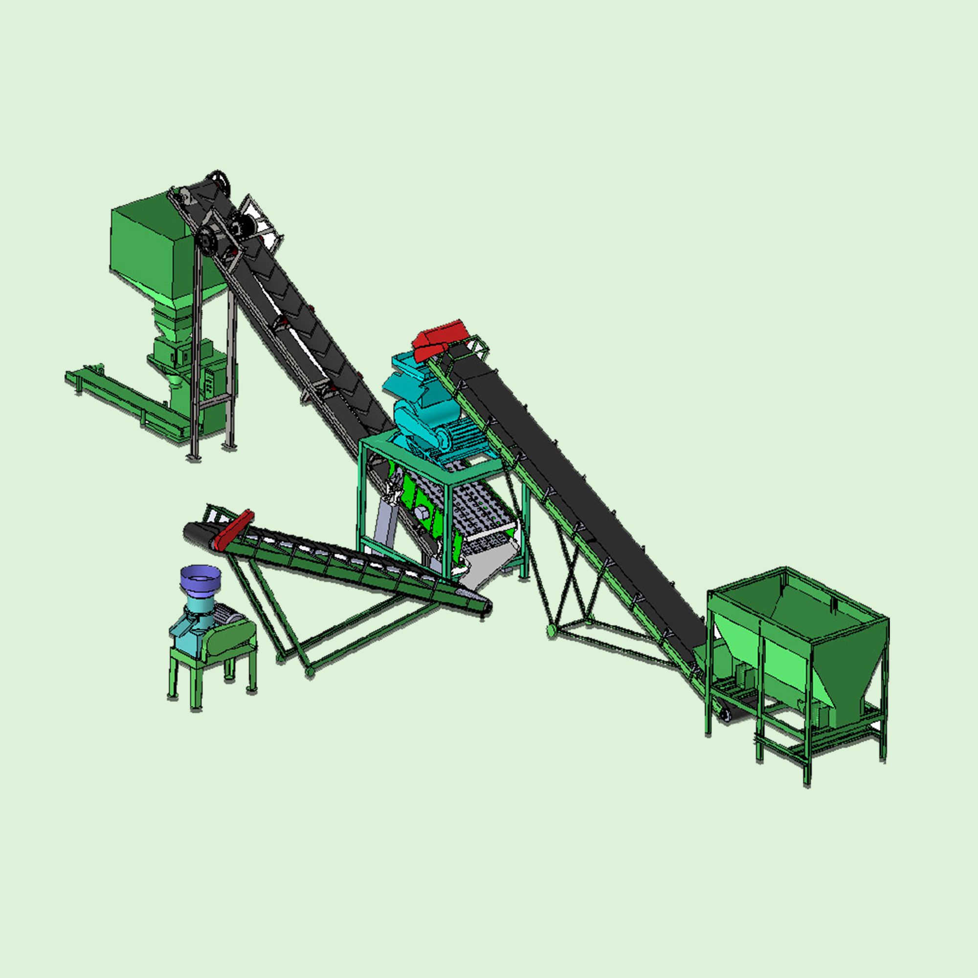 Dây chuyền phân bón