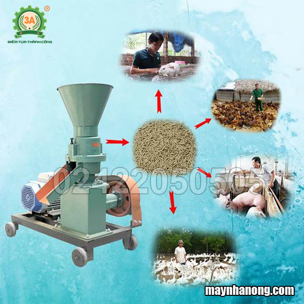 Máy ép cám viên gia đình 1fa