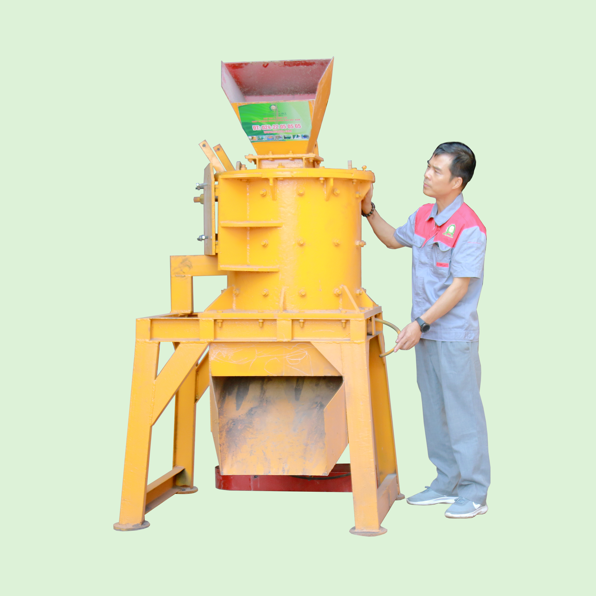 Máy khai thác đá