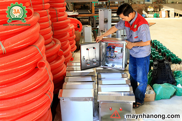 Máy tách phân lợn 3A7,5Kw