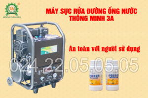 máy sục rửa đường ống nước