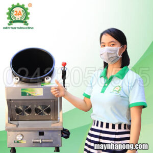 máy rang cơm tự động